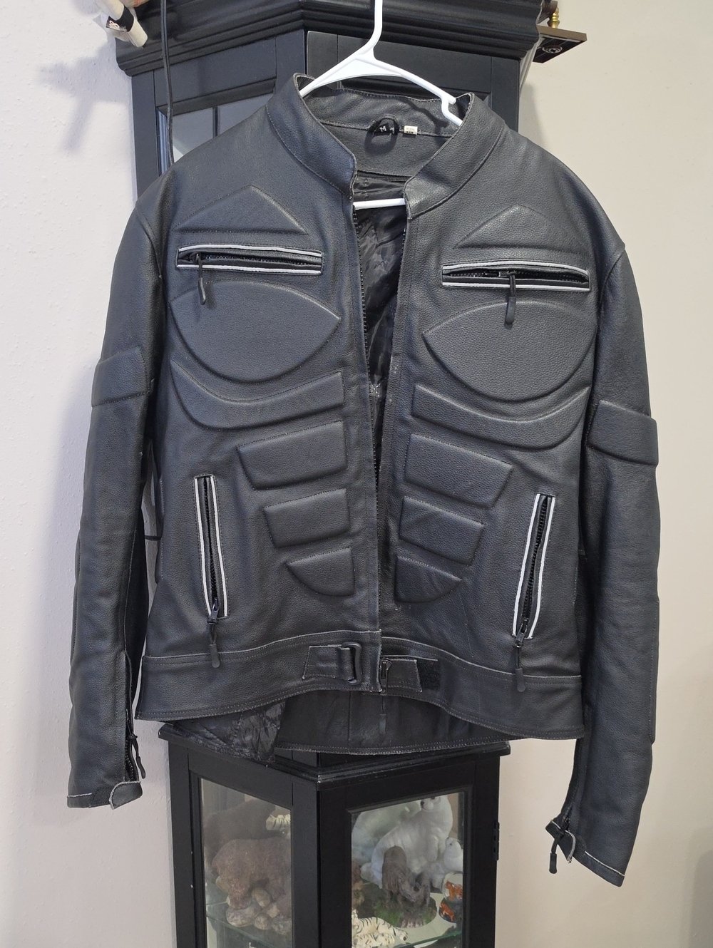 Men's Black Performance Quilted Zip Jacket